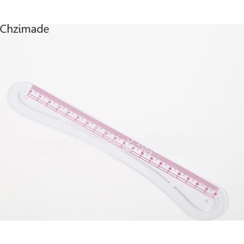 Lychee Life Irregular Sewing Tools Quilting Ruler Plastic Garment Cutting Craft Scale Rule Drawing Supplies Patchwork Tools