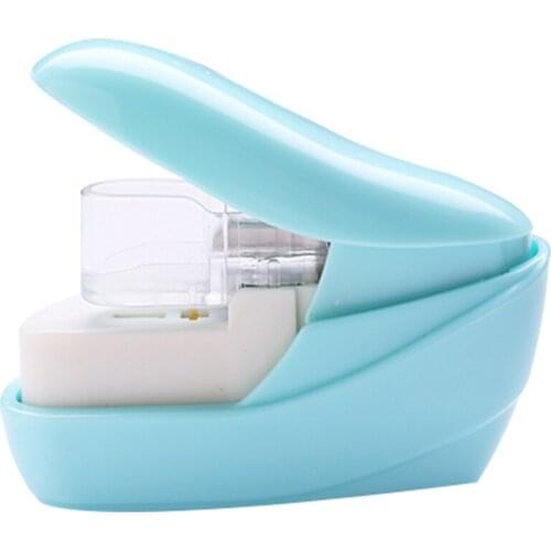 No Nails No Staple Stapling Machine Mini Cute Book Stapleless Stapler Paper Stapling Stapler Without Staple Stapler Free
