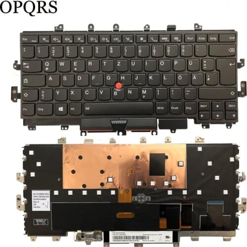 NEW german laptop keyboard for Lenovo Thinkpad X1 yoga X1 1st 2016 GR Keyboard