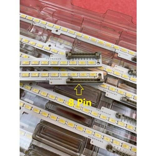 New 2 PCS/set 100LED 680mm LED backlight strip for Samsung UA55D6600WJ BN64-01664A LTJ55OHW01 2011SVS55 RIGHT LEFT