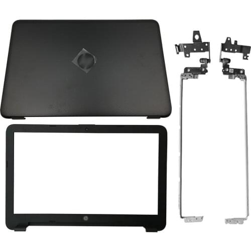 NEW For HP 250 255 256 G4 15-A 15-AC 15-AF Laptop LCD Back Cover/Front Bezel/Hinges 813925-001 816731-001 813926-001 813930-001