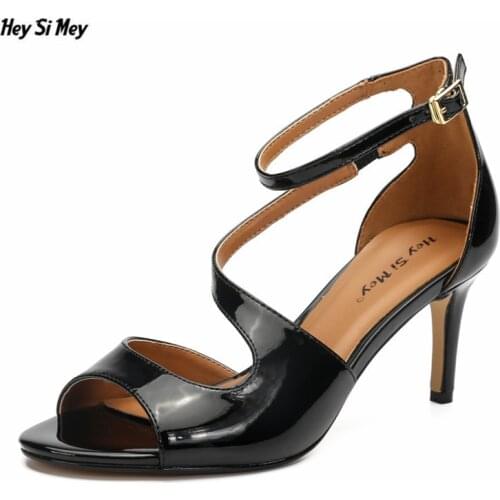 New pattern Womens sandals Superior quality women shoes Amazing shoes 8cm High Heels superstar Amazing shoes 38-47 48 BBZAI