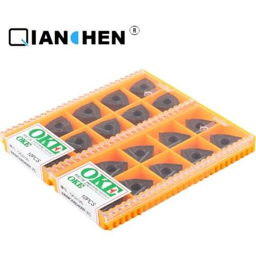 OKE 10pcs/lot High Precision High Performance High Strength CNC WNMG080408R-ZC OC2125 Industry Carbide Inserts Hard Alloy