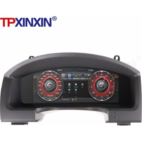 12.3'' Car LCD Dashboard Auto Player For Toyota Prado Car LCD Instrument Panel Modified and Upgraded Multifunctional Accessories