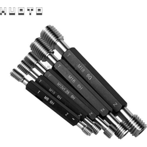 Thread plug gauge M1 M1.2 M1.4 M1.6 M1.7 M1.8 Metric Thread gage M2 M2.2 M2.3 M2.5 M3 M3.5 M4 M5 M6 M7 M8 M9 M10 M11M12M13M14M16