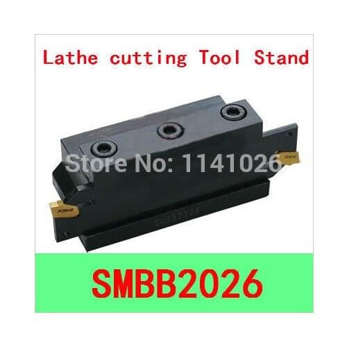 Free Shopping SMBB 2026 Part Off Block Lathe cutting Tool Stand Holder 20mm High Blade 26mm Tool Post For Lathe Machine
