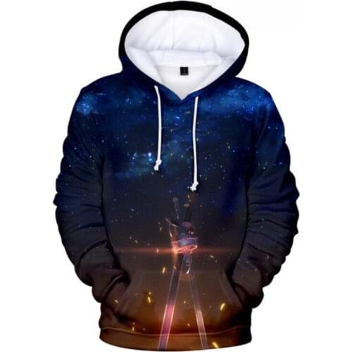 New Sword Art Online 3D Hoodie Men women Womeanime Hoody kids Clothing boy girl Sweatshirts Tops Casual Harajuku Pullovers Tops