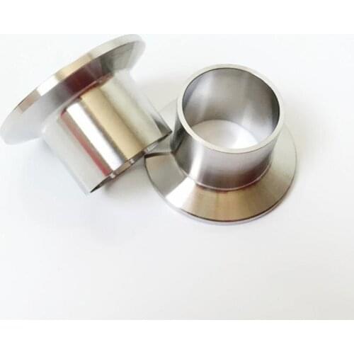 32mm 1-1/4" Pipe OD 1.5" Tri Clamp 40mm Height SUS 304 Stainless Sanitary Auto Butt Weld Ferrule Fitting Home Brewing Beer