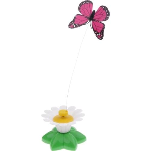 Vivid Funny Rotating Electric Cat Toy for Kitten Cat Puppy, Interactive Toy