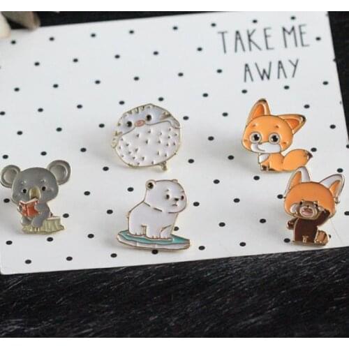 YUANJUAN White Brooches For Clothes