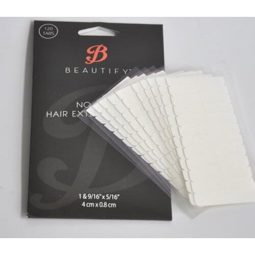 1&9/16"*5/16"(4cm*0.8cm) No Shine Hair Extension Tape For Hair Extension Hair Wefts