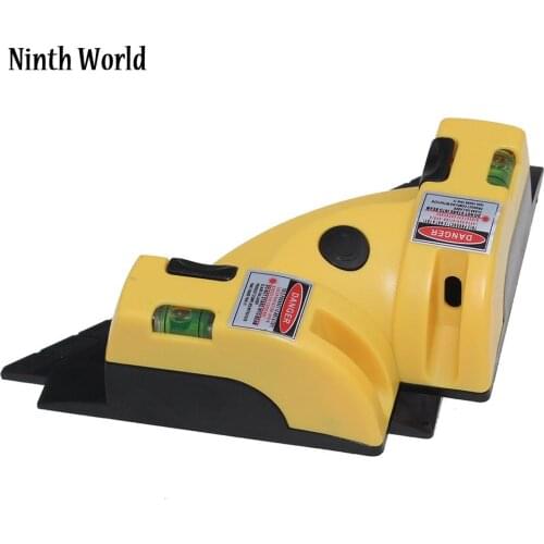 1Pcs Pro Vertical Horizontal nivel laser level 90 Degree Horizontal Laser Line Square Right Angle Projection Measurement Tool