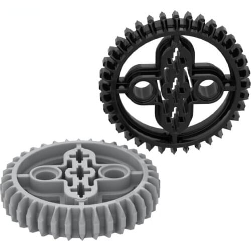 10PCS Replaceable 32498 36 Tooth Gear Outer Diameter 37.3 Part Building Block High-Tech Assemble Replace Bricks Toy For Children