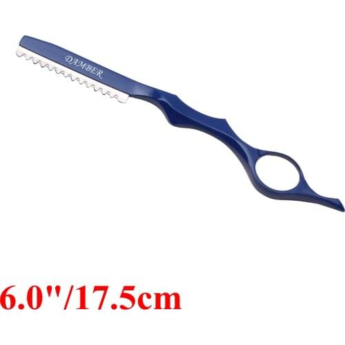17.5cm 50Pcs Thinning Razors Professional Sharp Barber Razor Blades Hair Razors Hair Cut Cutter Knife Slimming Styling Tool 6100