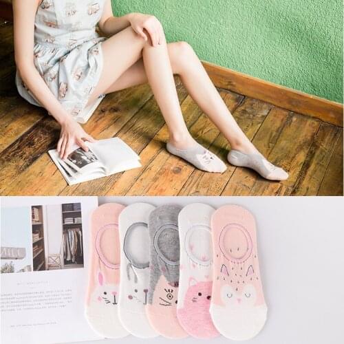 2Pairs/Lot Cartoon Women Socks Cotton Socks Hosiery Harajuku Japanese Sweets Socks Women Funny Socks Slipper Warm Socks Female