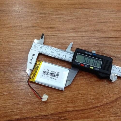 3.7V 750mAh new 383450 Venus MP3MP4MP5 GPS polymer lithium battery 403450 Rechargeable Li-ion Cell