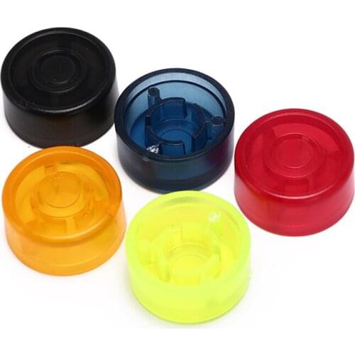 5Pcs Guitar Effect Pedal Foot Nail Cap Candy Color Foot Switch Toppers Knob Plastic Bumpers Footswitch Protector Accessories