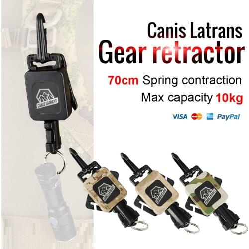 Canis Latrans Molle Backpack Accessory Gear Retractable Gear Retractor Outdoor Molle Bag Backpack Accessories PPT33-0081