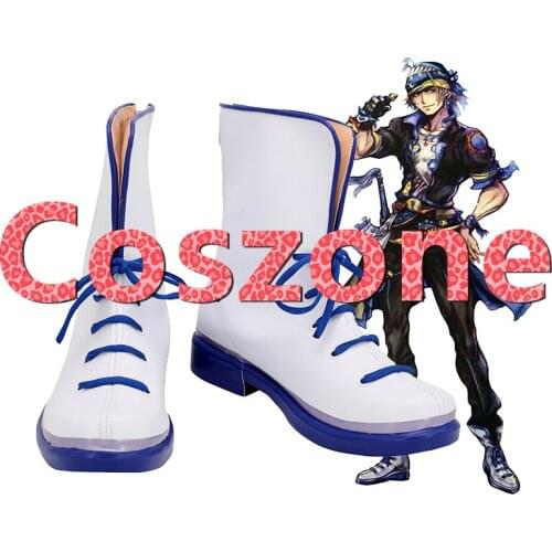 Dissidia Final Fantasy NT Locke Cole Cosplay Shoes Boots Halloween Carnival Cosplay Costume Accessories