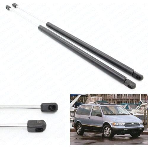 For Mercury Villager for Nissan Quest 1993-1998 24.96 inch Liftgate Boot Gas Charged Spring Lift Supports Struts Prop Arm Shocks