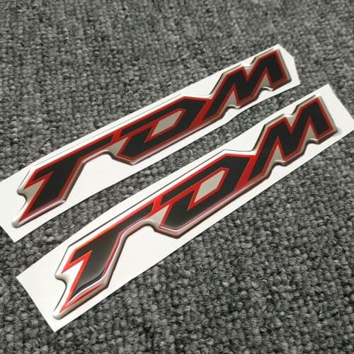 For Yamaha TDM 850 900 Stickers Protector Fairing Fuel Tank Pad Decal Emblem Badge Logo Protection Accessory Motorcycle 3D