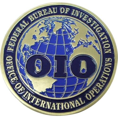 Environmentally Friendly Zinc Alloy World Coin Top Quality Globe Sign Engraving Coin