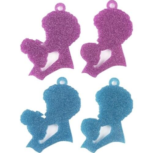 Jewelry Resin Casting Molds Silicone Trays Set for Earrings Gems Pendant Mothers Day Gift Keychain Craft DIY Making