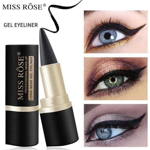 Makeup Waterproof Black Eyeliner Professional High Quality Natural Make Up Tool Eyes Tattoo Eyeliner Stickers Long-wear Beauty