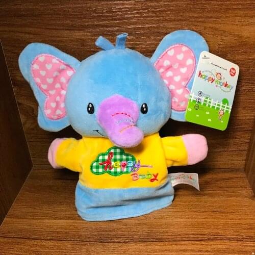 JB 2018 HOT Baby Soothing Baby Cartoon Animal Plush Toy Baby Anti-roll Sleep Pillow Plush Toy