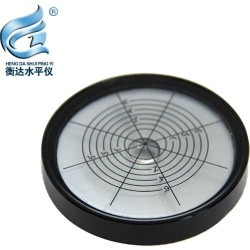 Round bubble level Vientiane horizontal bubble magnetic level aluminum alloy level