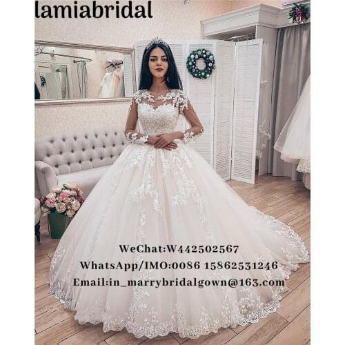 Lamiabridal Wedding Dresses With A Train