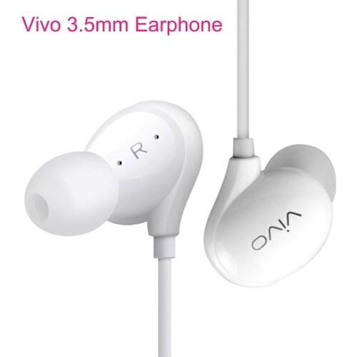 NEW 3.5MM Earphone For Vivo X50 X30 X27 X23 X21 Hi-Fi Sound With Wire Controller Earphone With Micphone For VIVO X9plus X20 X7