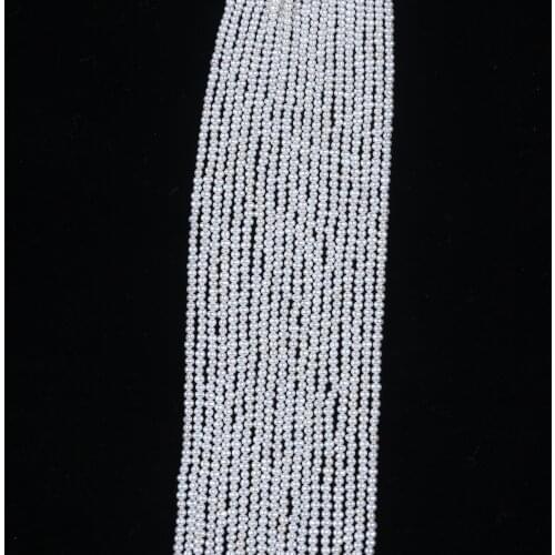 Best quality AAA Grade 2.5-3mm potato shape freshwater pearl strands for sale