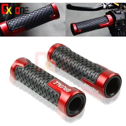 Motorcycle handlebar grips Handle hand bar grip 22mm Accessories For MV Brutale 675 800 RR 989R 920 900 1090RR 1078 RR 910 750