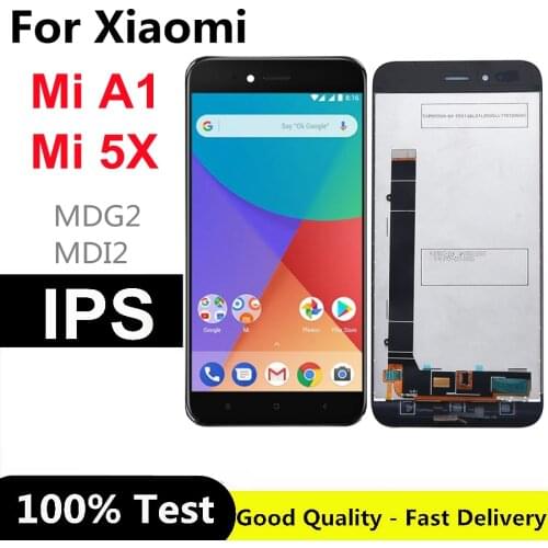 5.5" For Xiaomi Mi A1 LCD Touch Screen with Frame Replace For Xiaomi Mi 5X Touch Screen Display MiA1 Mi 5X lcd Digitizer