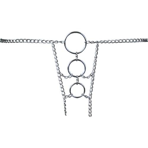 Metal Chain Sex Tanga G String For Sexy Lingerie Transparent Panties Tanga Mujer Underwear Fetish Thong Fantasia Sex Tanga