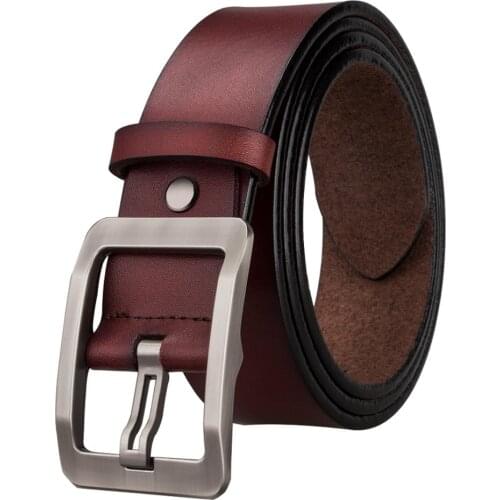 SZ-0008-C 2017 Barry.Wang New Fashion Designers Pin Buckle Leather luxury Belts Business Male Pin buckle Belts for Mens