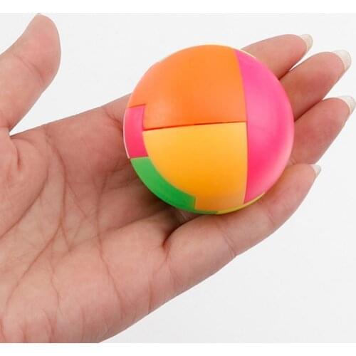 2Pcs Building Block Funny Educational Cognitive Puzzle Ball Brain Teasers for Gift