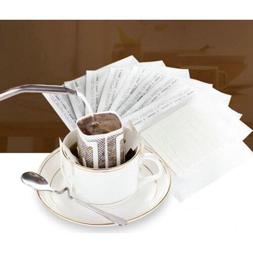200 Pcs Portable Drip Coffee Powder Paper Filters Hanging Ear Drip Bag Filter CNIM Hot