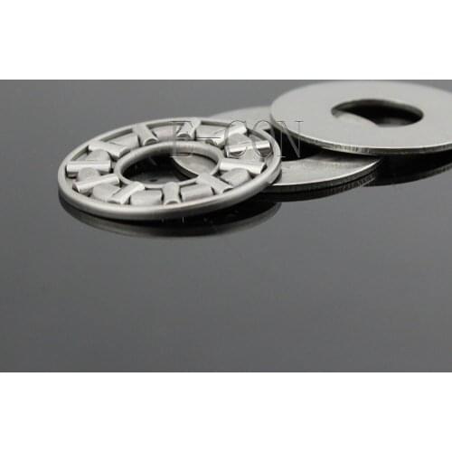 1/2/10/50 PCS AXK1024 Thrust Needle Roller Bearing With Two Washers 10mm x 24mm x 2mm