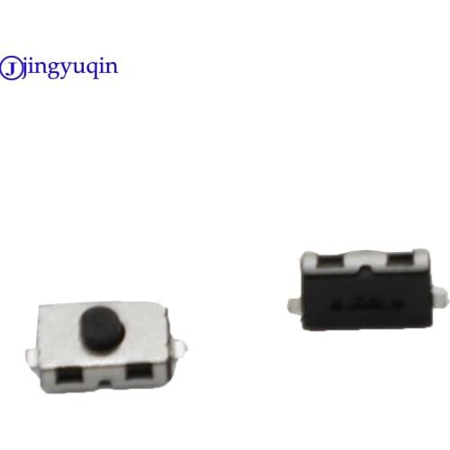 Jingyuqin 2pcs/lot Touch Swicth for Car Key For Citroen Peugeot Opel Tactile Switch Push Button Size 6*3.8mm