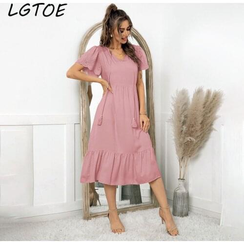 LGTOE Fashion A-Line Dresses