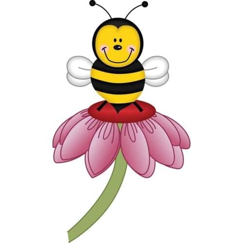 Hot Sell Honey Bees Pick Up Honey Originality Car Bodyes Car-Stickers and Decal Car Accessories for Rear PVC14*8cm