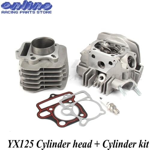 Motorcycle Engine Cylinder Barrel Head & Cylinder Gaskets Kit for YX125 125CC Atv Bike OEM