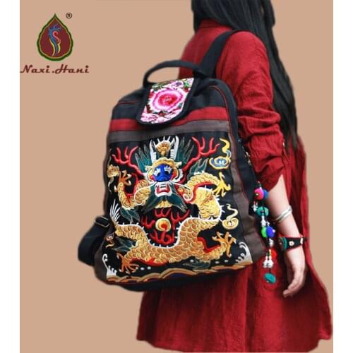 Naxi.Hani Men's Travel Backpacks