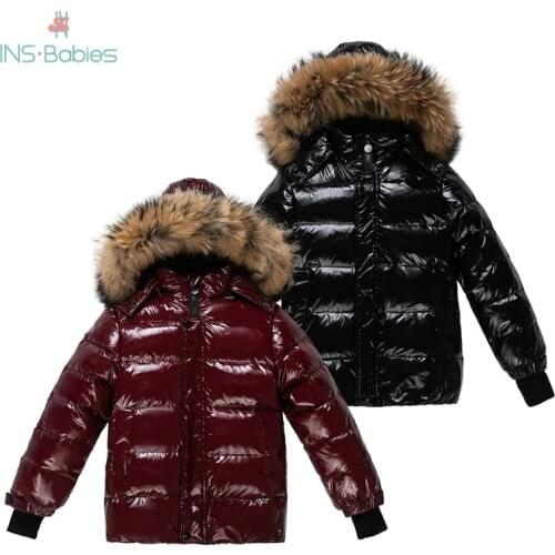 New kids Winter Childrens Jacket 2021 Waterproof Thickened Coats For Boys Parka Clothes Down Snowsuit 2-8y Outerwear Outift