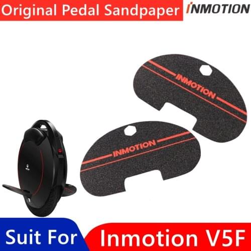 Original Sandpaper For Inmotion V5F V5 Unicycle Self Banlance Electric Scooter Hover Skate Board Red Pedal Sticker Accessories
