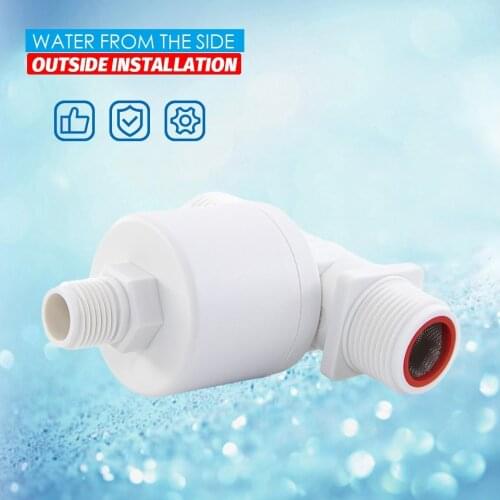 Tower Tank Floating Ball Valve Automatic Water Level Control Valve HT-FQF1/2-3 1/2" 3/4" 1" installed outside the tank