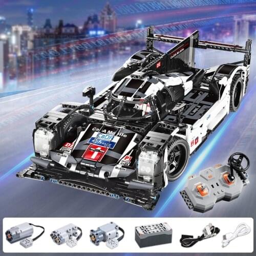 CADA Endurance RC/non-RC Car Bricks Compatible Technical MOC Building Blocks Remote Control Racing Toys For boys