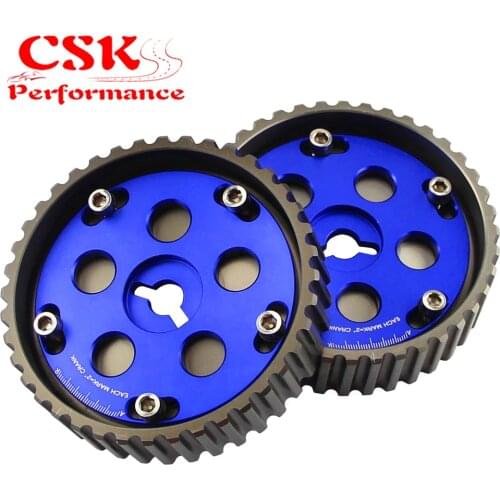 Adjustable Cam Gears & swift cam pulley For Suzuki Swift GTI G13B Black / Blue / Red